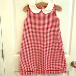 NWT Size 6 Mom & Me Red & White Gingham Dress